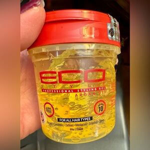 🆕 Eco Style Moroccan Argan Oil LIGHTWEIGHT STYLING GEL for ALL HAIR TYPES